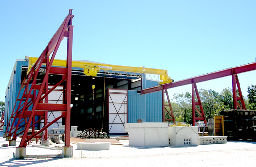 Outdoor Overhead Crane Runway System 