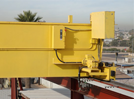 top running bridge crane